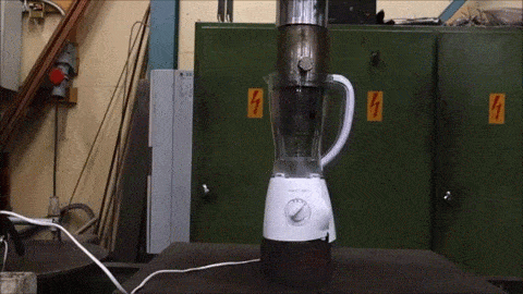 Watching Things Get Crushed By A Hydraulic Press Is Oddly Satisfying (10 gifs)