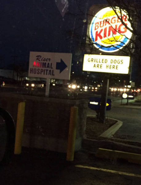 Strange And Hilarious Signs That Will Either Scare You Or Make You Laugh (40 pics)