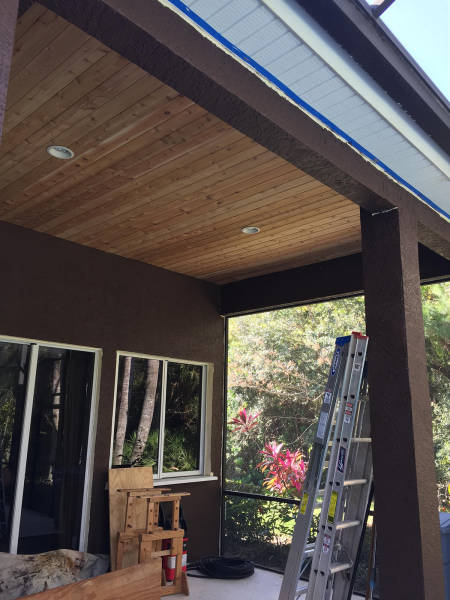 Father And Son Turn Their Porch Into The Most Elegant Man Cave Ever (25 pics)
