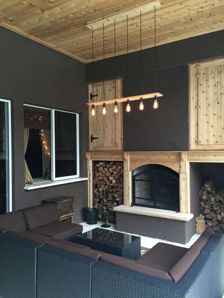 Father And Son Turn Their Porch Into The Most Elegant Man Cave Ever (25 pics)