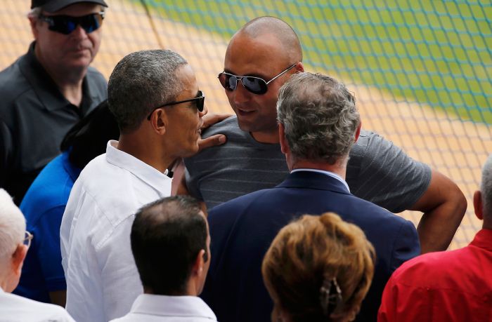 President Obama Attends Historic Baseball Game In Cuba (12 pics)