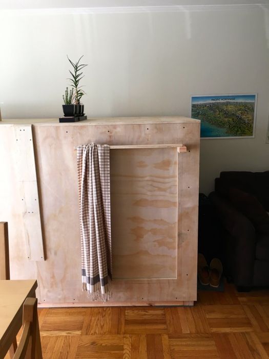 Creative Illustrator Turns His Dresser Into A Bedroom (9 pics)