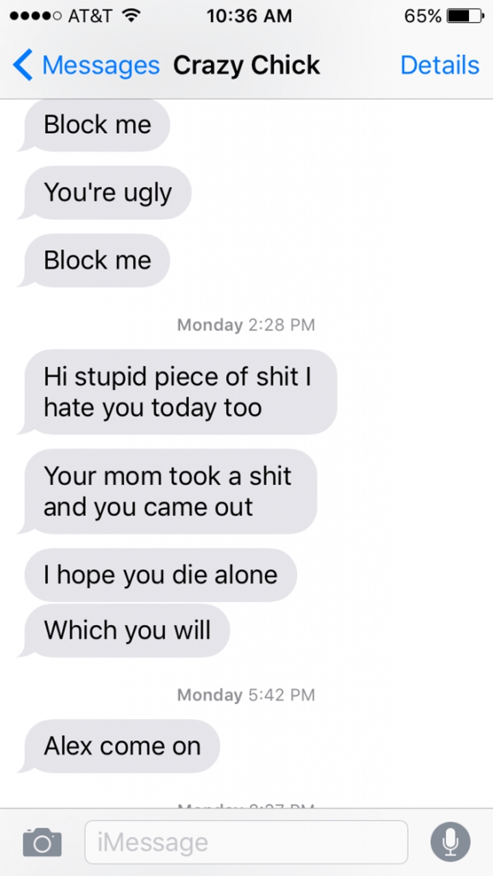 Angry Ex-Girlfriend Goes On The Most Insane Text Rant Ever (10 pics)