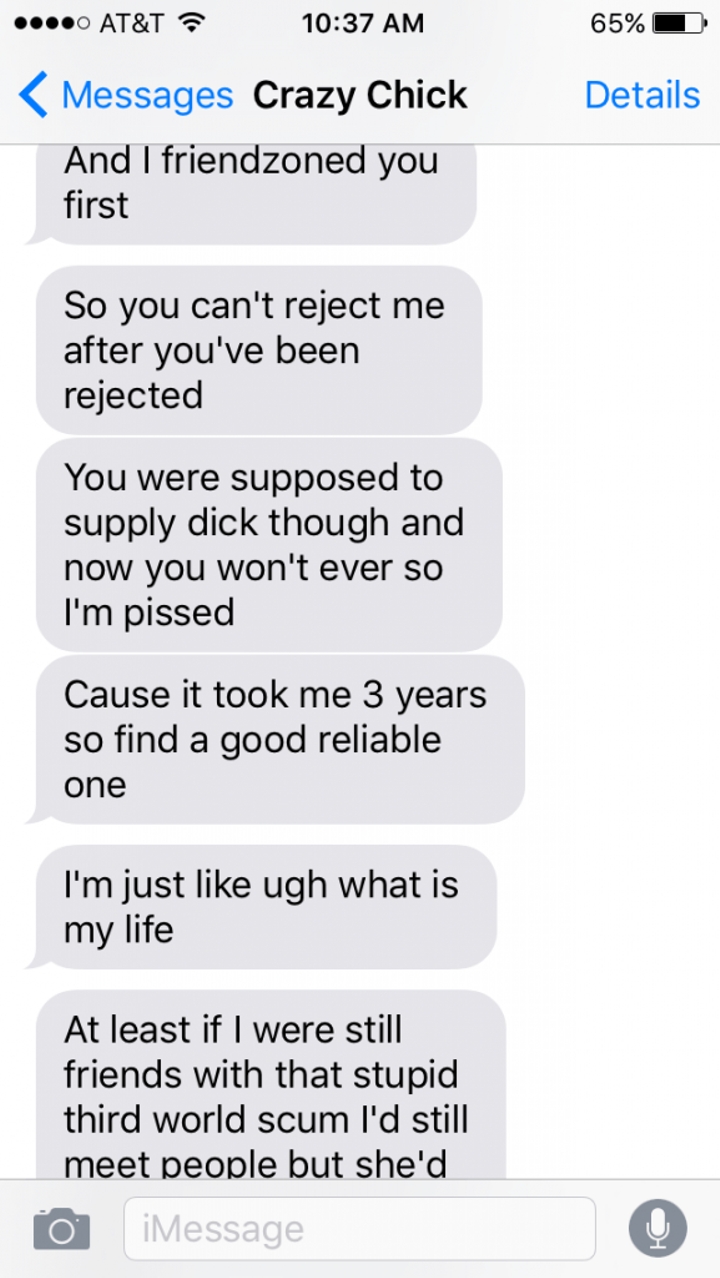 Angry Ex-Girlfriend Goes On The Most Insane Text Rant Ever (10 pics)