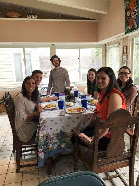 A Son Sent His Mom A Cardboard Cutout Of Himself And She Took It Everywhere (11 pics)