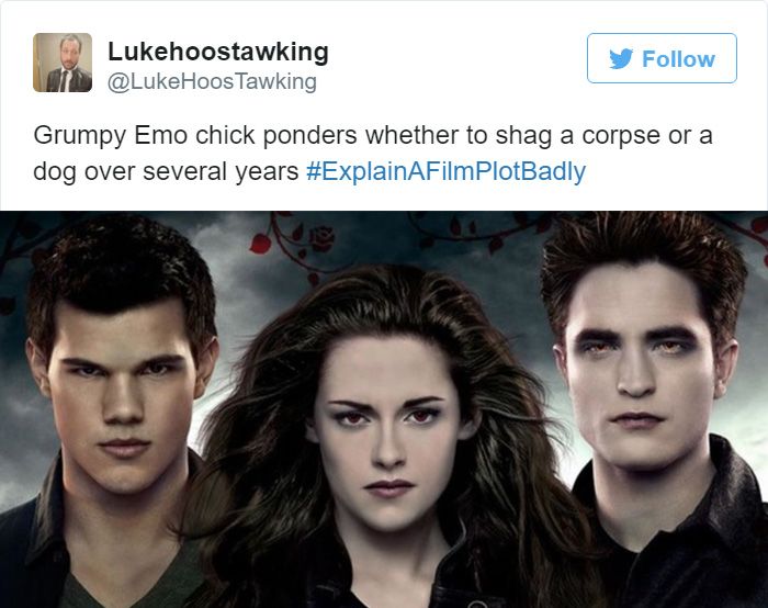 Twitter Did A Great Job Of Explaining Film Plots Badly (20 pics)