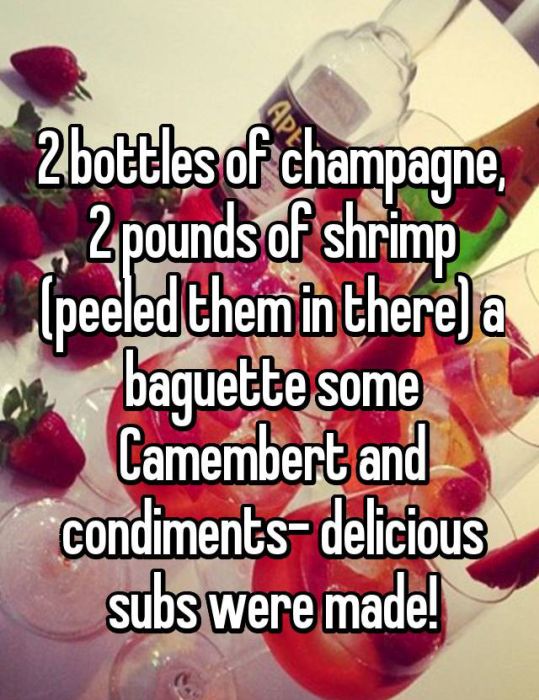 Whisper Users Reveal Their Methods For Sneaking Food Into A Movie Theater (17 pics)