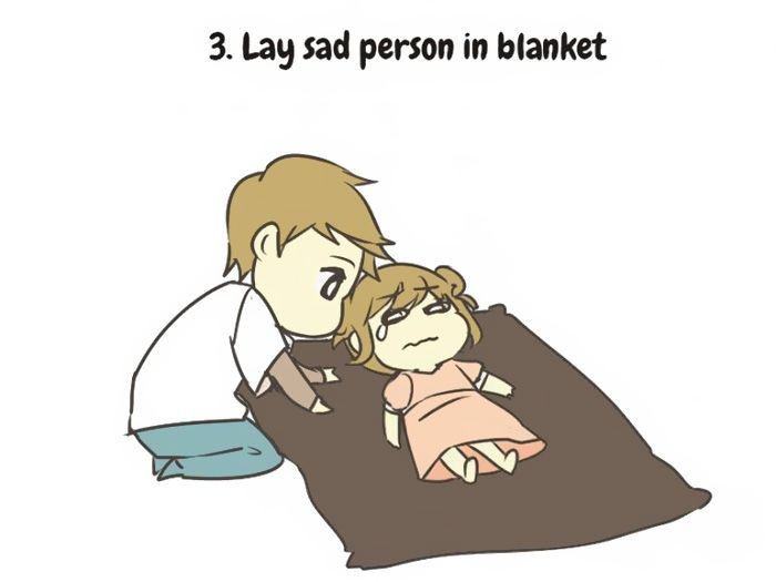 Tips That Will Help You Take Care Of A Sad Person (11 pics)