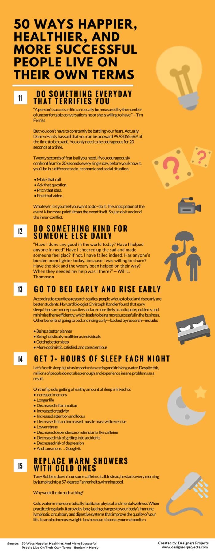 50 Different Ways That Happy And Successful People Live On Their Own Terms (10 pics)