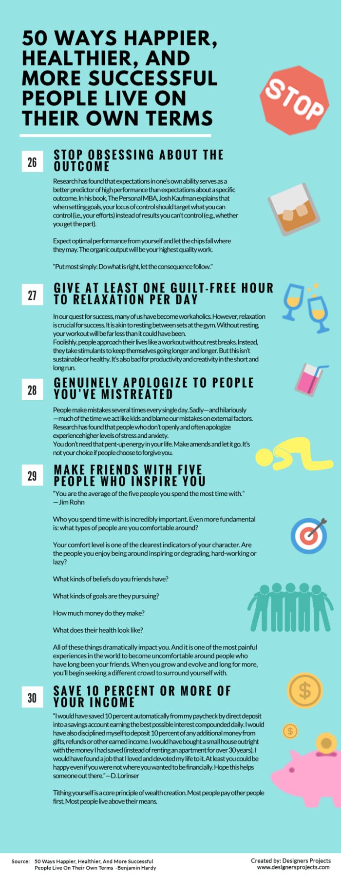 50 Different Ways That Happy And Successful People Live On Their Own Terms (10 pics)