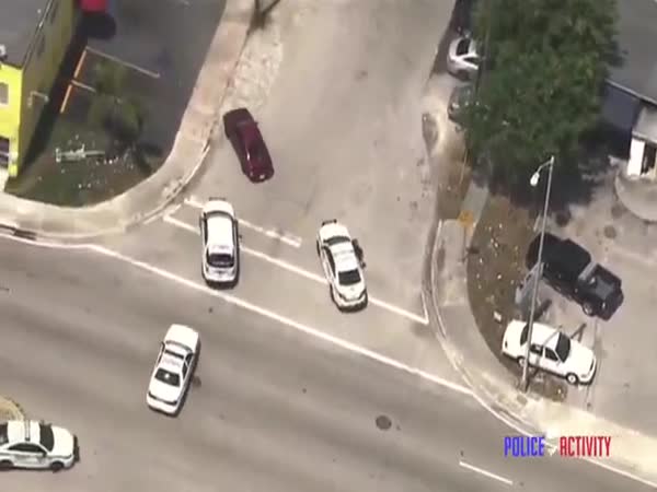 Raw Chopper Video Shows Wild Miami Police Chase
