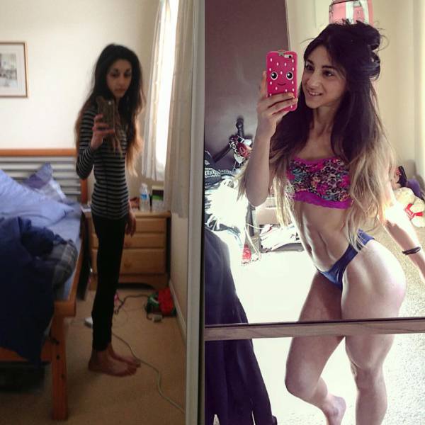 Formerly Anorexic Girl Turns Herself Into A Bodybuilder (26 pics)