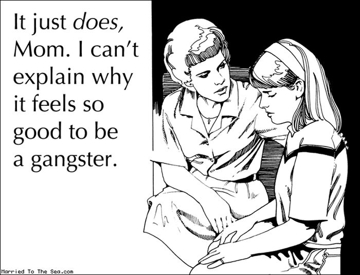 Vintage Illustrations Combined With Captions That Will Crack You Up (17 pics)