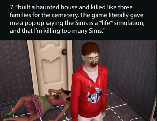 Gamers Reveal The Strangest Things They've Ever Done In The Sims (14 pics)