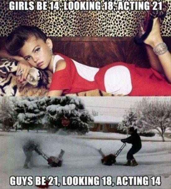 You Just Can't Ignore The Big Differences Between Men And Women (27 pics)