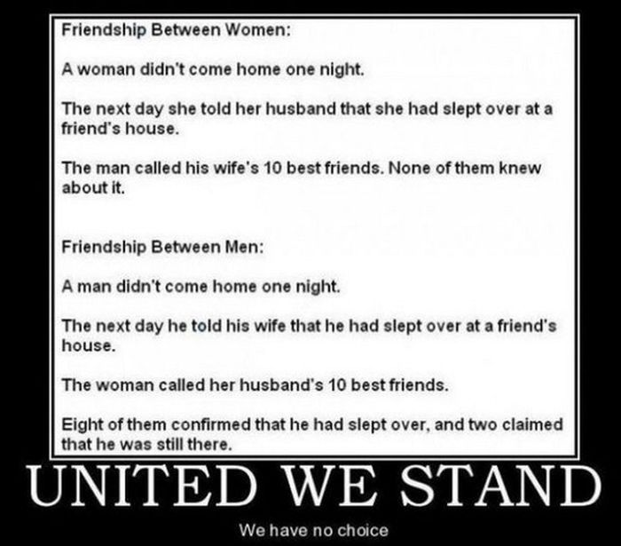You Just Can't Ignore The Big Differences Between Men And Women (27 pics)