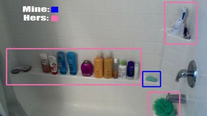 You Just Can't Ignore The Big Differences Between Men And Women (27 pics)