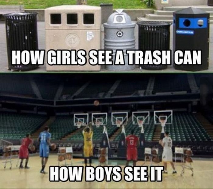 You Just Can't Ignore The Big Differences Between Men And Women (27 pics)