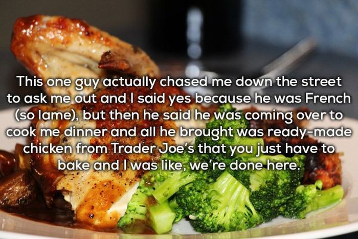 Awkward Confessions Reveal Weird Reasons Why People Got People Got Dumped (17 pics)