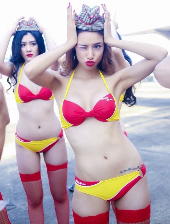 Vietnam’s Bikini Airline Is Making Some Serious Bank (12 pics)