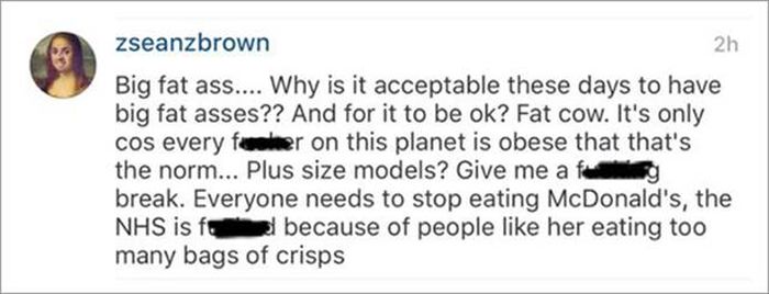 Model Has An Awesome Response For Body Shamers Who Are Calling Her Fat (10 pics)