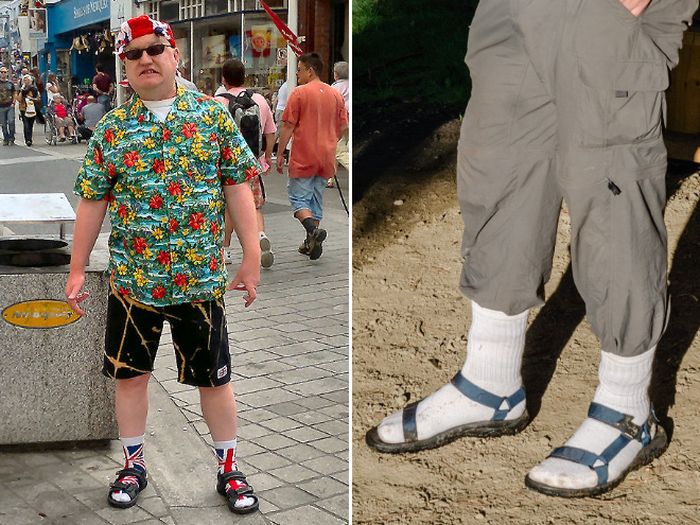 You'll Never Wear Socks With Sandals Again After Seeing These Pictures (18 pics)
