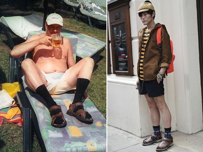 You'll Never Wear Socks With Sandals Again After Seeing These Pictures (18 pics)