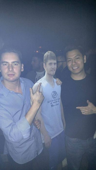 When Their Friend Said He Couldn't Come Party, These Guys Found A Solution (10 pics)