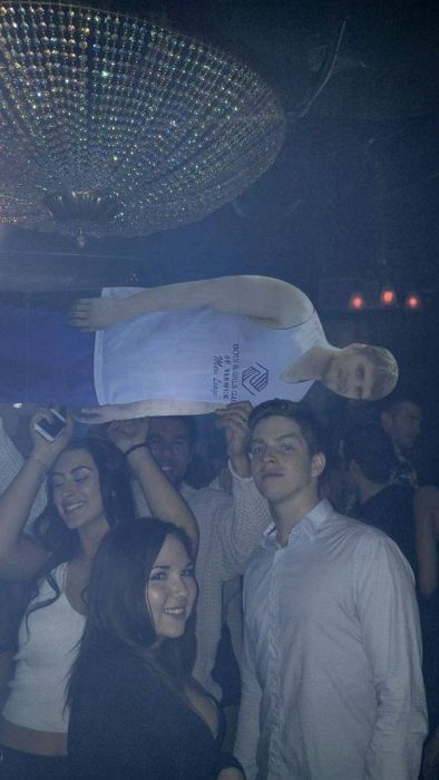 When Their Friend Said He Couldn't Come Party, These Guys Found A Solution (10 pics)