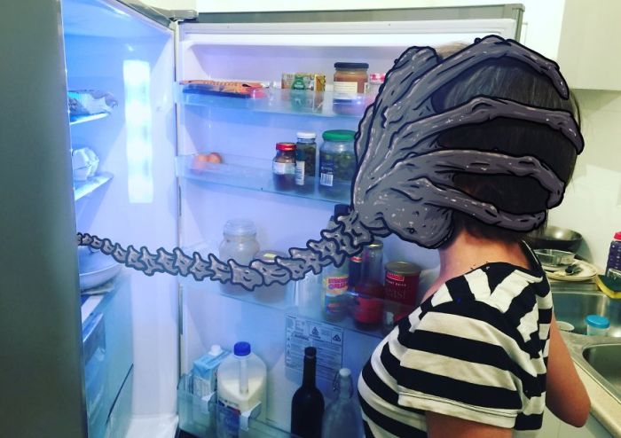 The World Looks A Lot Cooler When You Add Monsters To Everything (20 pics)