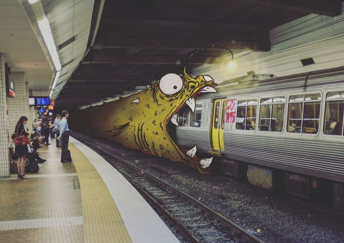 The World Looks A Lot Cooler When You Add Monsters To Everything (20 pics)