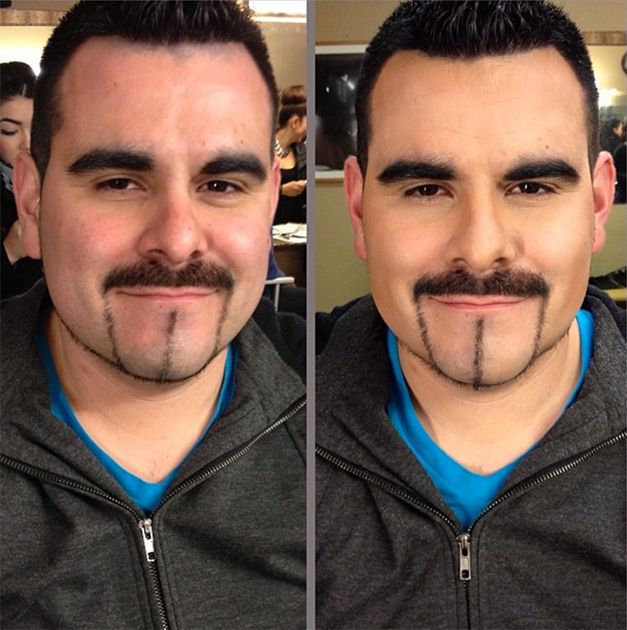 Men Wearing Makeup Is The Newest Trend On Instagram (16 pics)