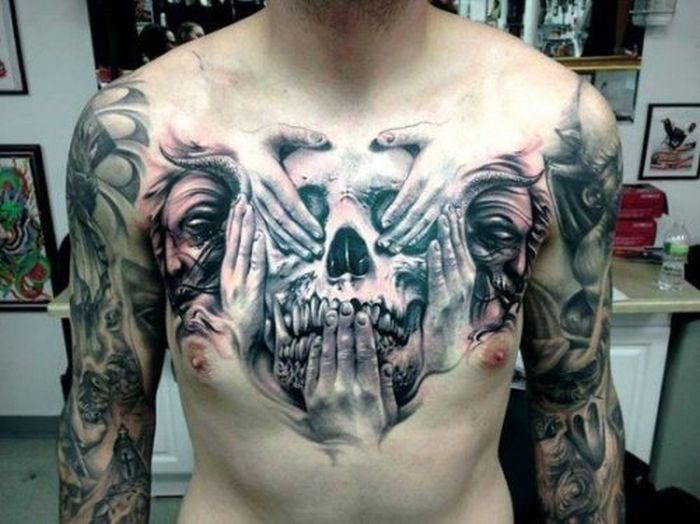 Stunning Tattoos That Took A Long Time To Finish (32 pics)