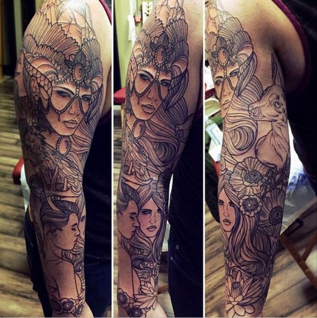 Stunning Tattoos That Took A Long Time To Finish (32 pics)