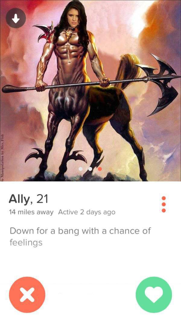 These Girls Are Definitely Not Messing Around With Their Tinder Profiles (28 pics)
