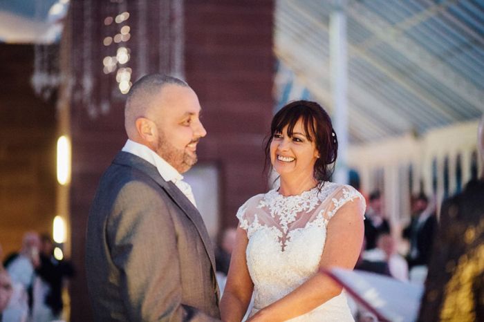 Bride Supports Her Terminally Ill Groom By Shaving Her Head At Their Wedding (11 pics)