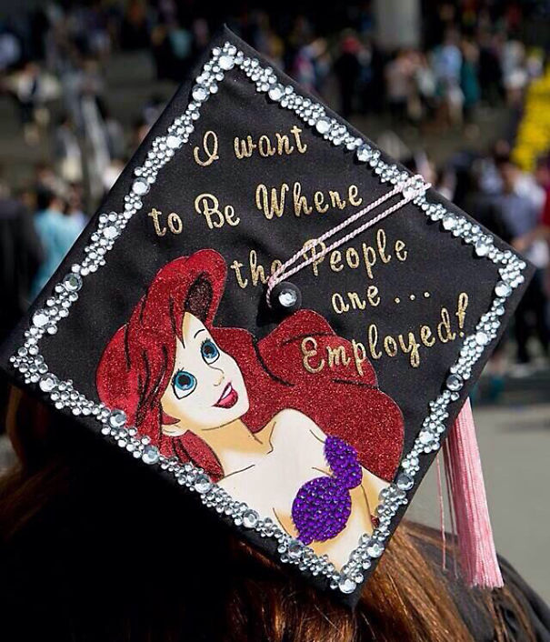 Awesome Students Who Totally Nailed It With Their Funny Graduation Caps (29 pics)