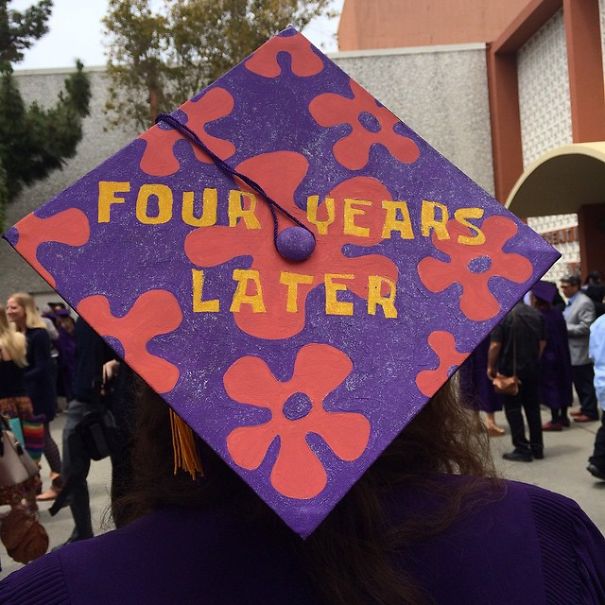 Awesome Students Who Totally Nailed It With Their Funny Graduation Caps (29 pics)