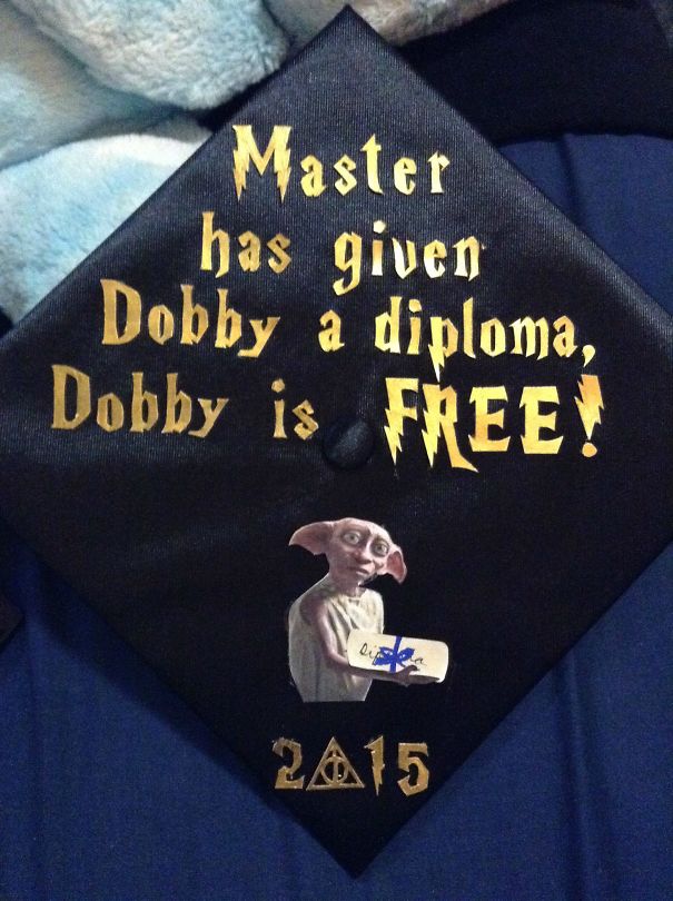 Awesome Students Who Totally Nailed It With Their Funny Graduation Caps (29 pics)