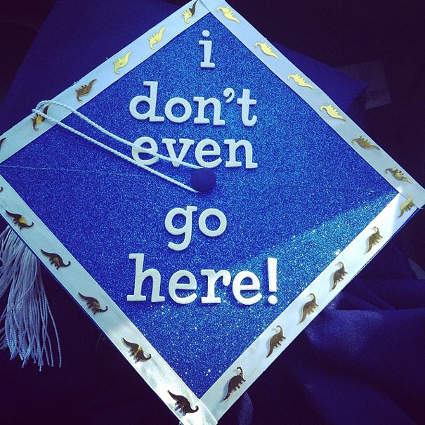 Awesome Students Who Totally Nailed It With Their Funny Graduation Caps (29 pics)
