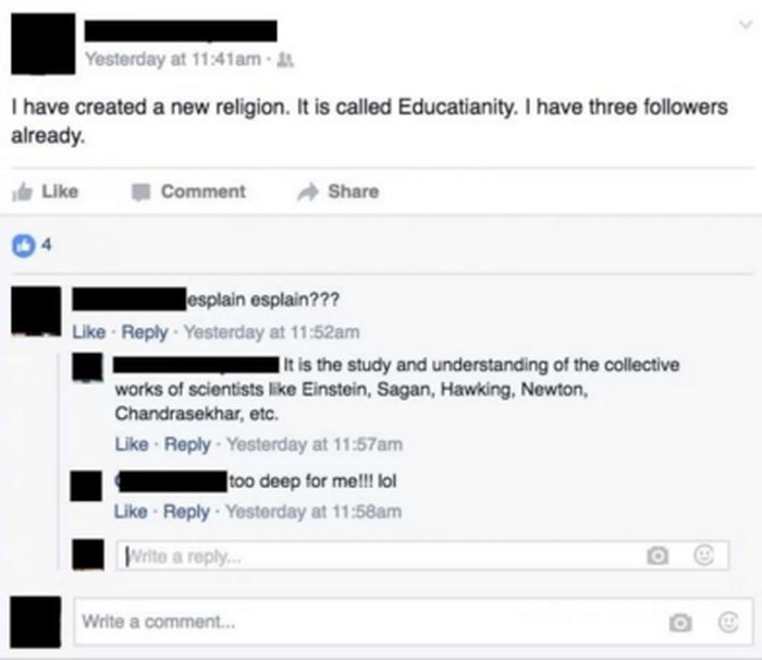 Really Annoying People Who Want The Whole World To Know How Smart They Are (13 pics)