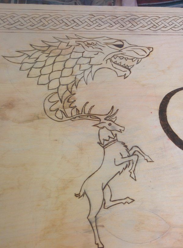 This Fan Built The Ultimate Game Of Thrones Themed Beer Pong Table (17 pics)