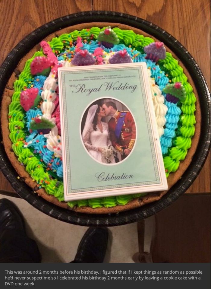 Guy Trolls His Friend With 120 Copies Of The Royal Wedding On DVD (14 pics)