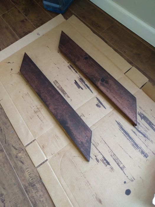 Guy Creates An Awesome Bike Rack With Two Pieces Of Wood And A Hook (7 pics)