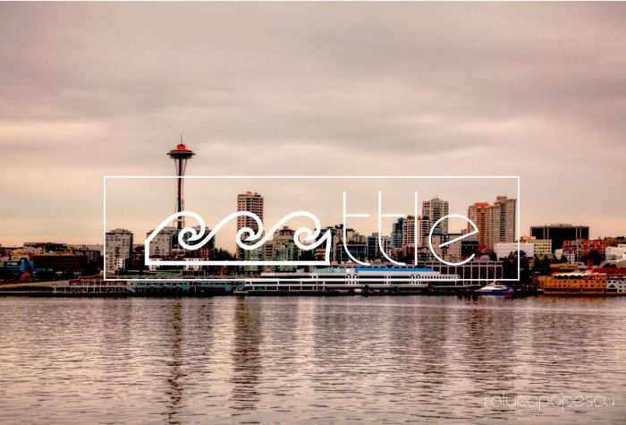 Artist Brands Cities By Using Their Names To Create Logos (13 pics)