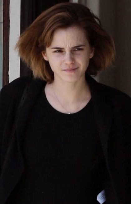 Emma Watson Still Looks Stunning Without Makeup (6 pics)