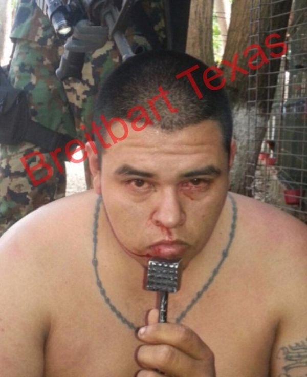 Marine Humiliates Mexican Drug Bosses By Making Them Wear Lingerie (3 pics)