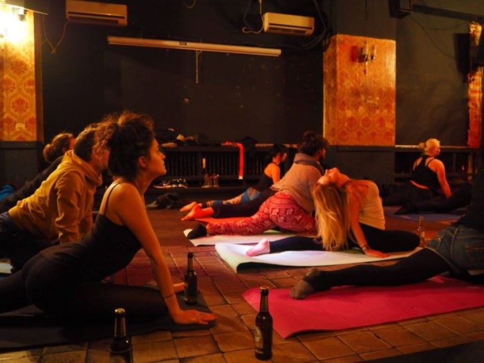 A Yoga Studio In Berlin Is Allowing Students To Bring Beer To Class (13 pics)