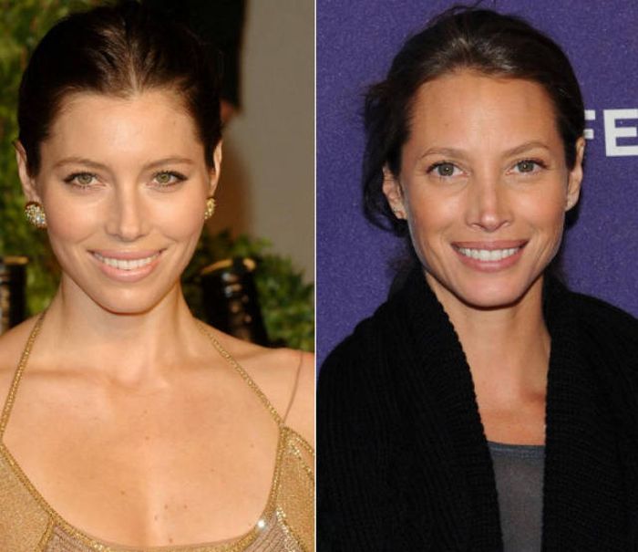 Side By Side Comparisons Of Celebrities And Their Lookalikes (42 pics) Side By Side Comparisons Of Celebrities And Their Lookalikes (42 pics)