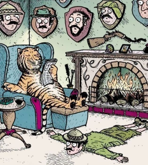 Animals Rule The World In These Cynical Illustrations (23 pics)